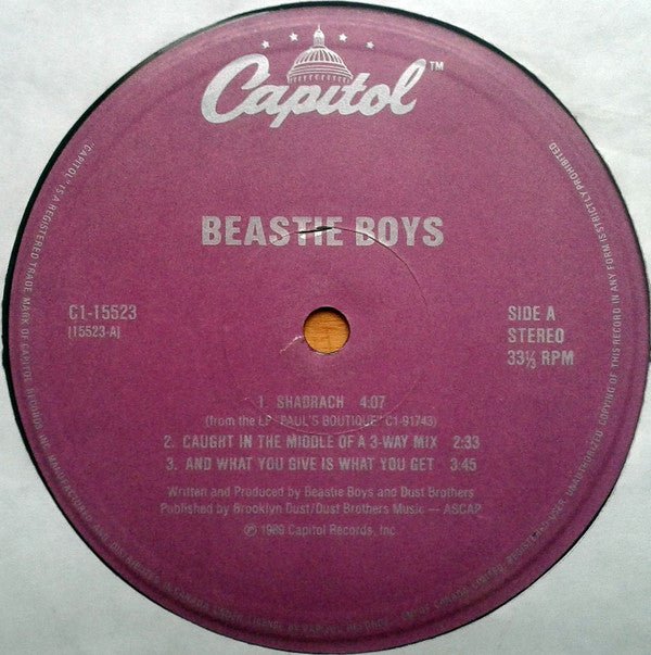 Beastie Boys - An Exciting Evening At Home With Shadrach, Meshach