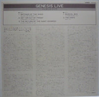 Genesis - Live (LP, Album, RE) - Noise In Stereo