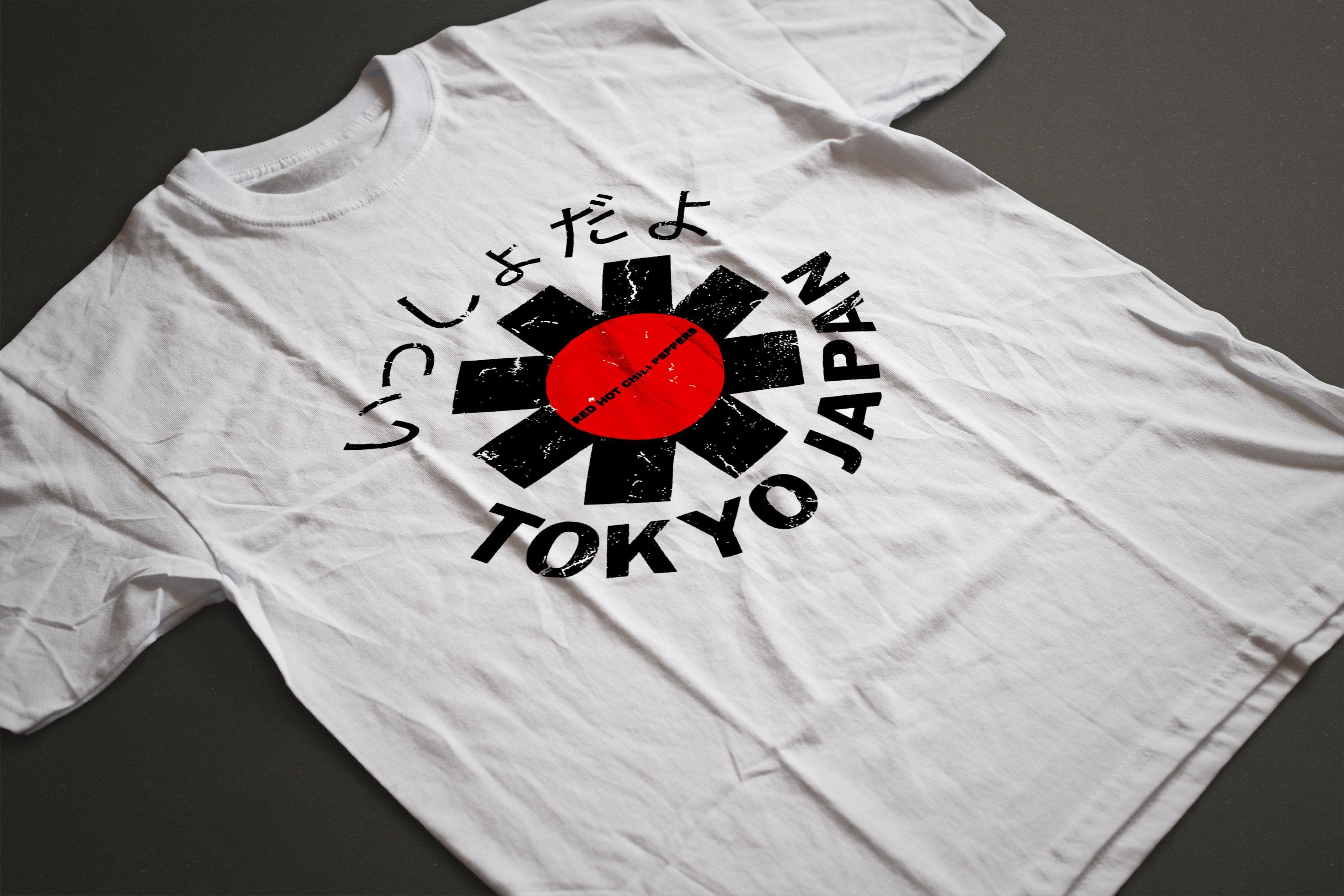 Red Hot Chili Peppers Tokyo Japan T-Shirt (White)